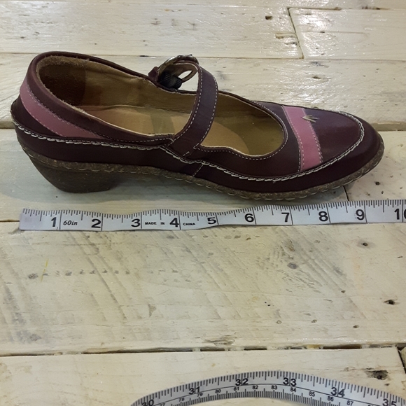 Josef Seibel Purple & Pink Wedge MaryJanes *gently used - Picture 6 of 6